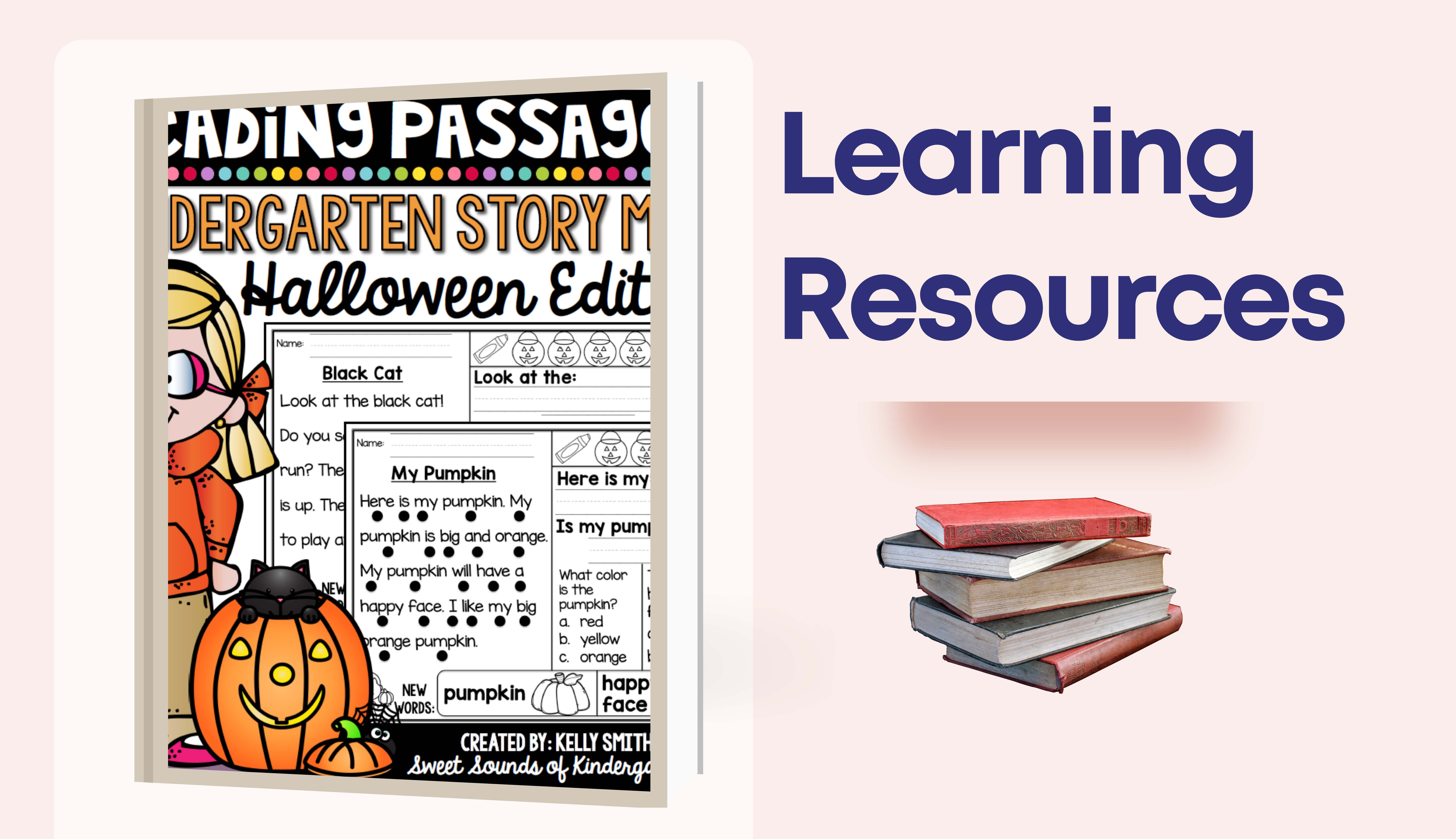 C050 - Kindergarten Story Mats -Hallowen Edition