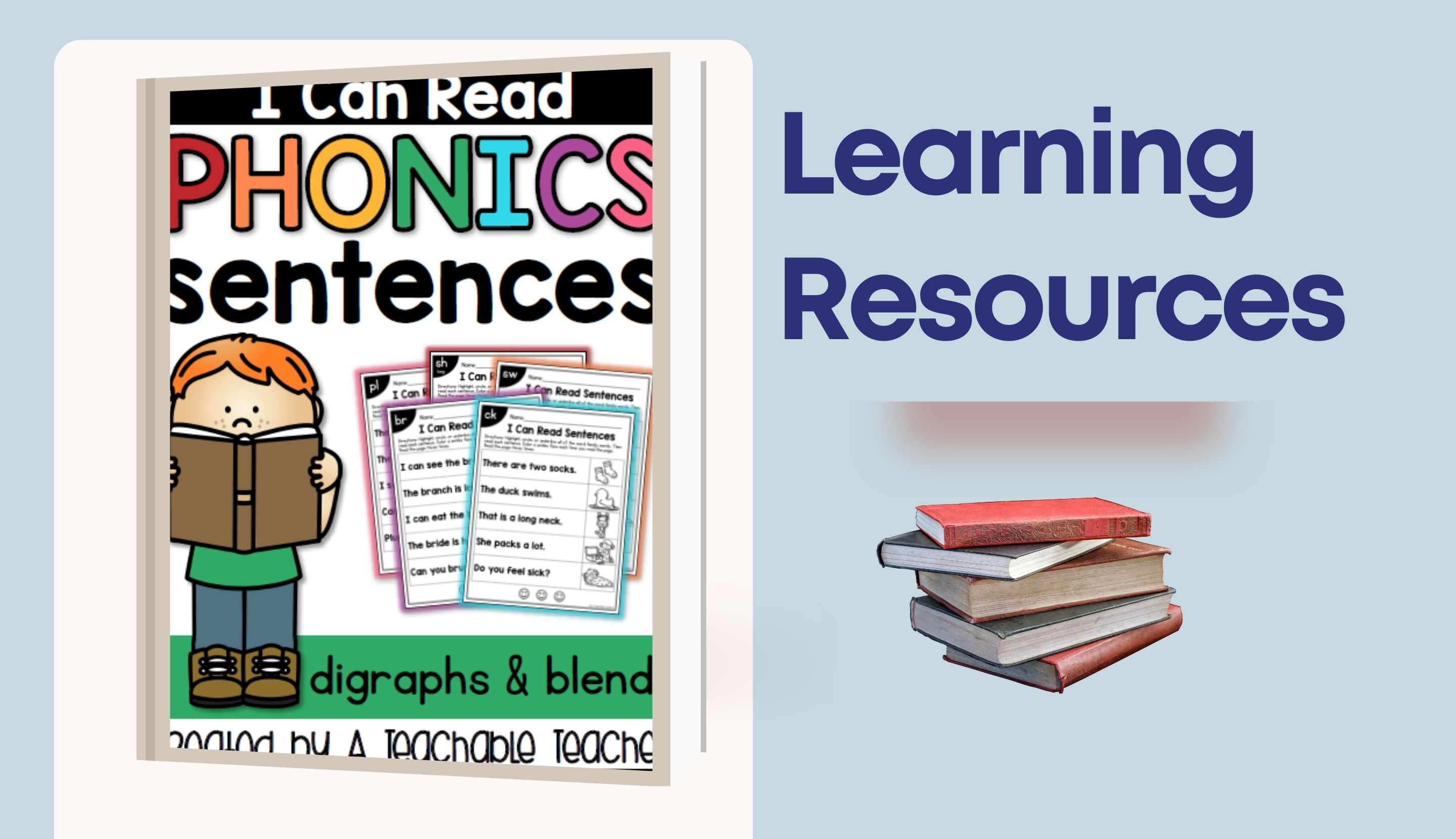 A011- 01-04 Phonics Sentences Blends and Digraphs