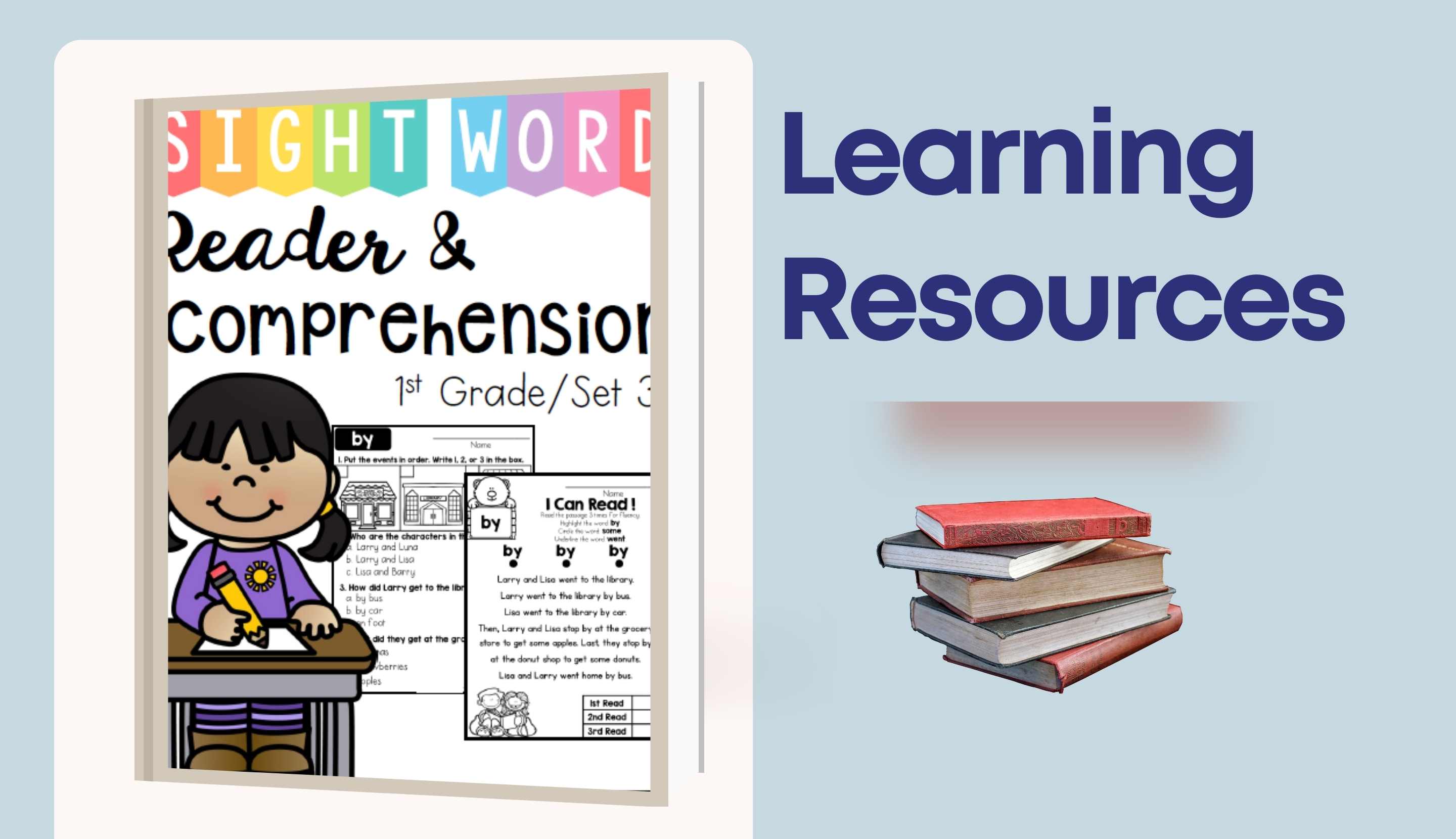 A002- 01-03 Sight Word - Reader & Comprehension