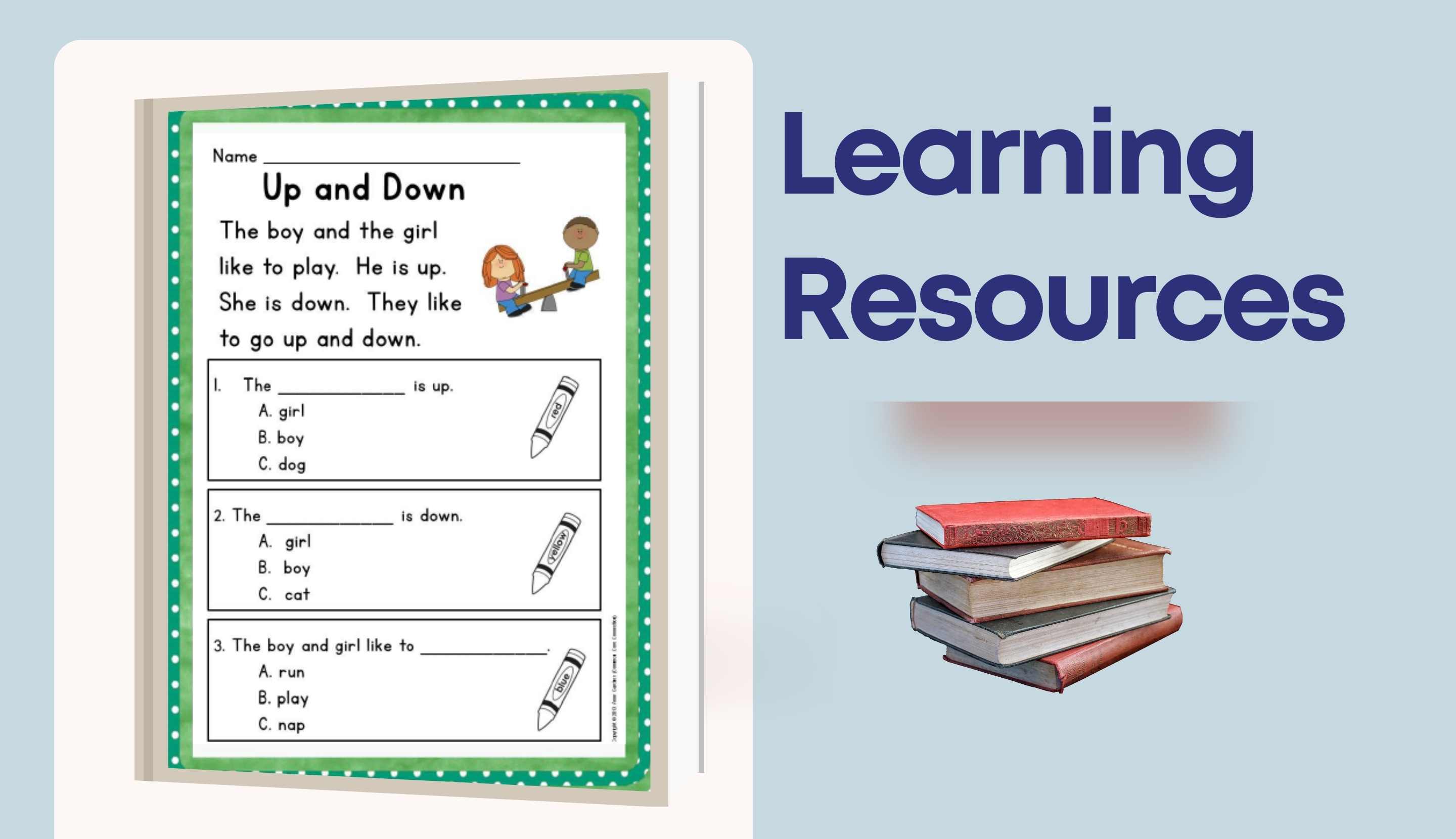 A001- 013 - Kindergarten Reading Comprehension Passages & Questions_ Guided Reading Level C