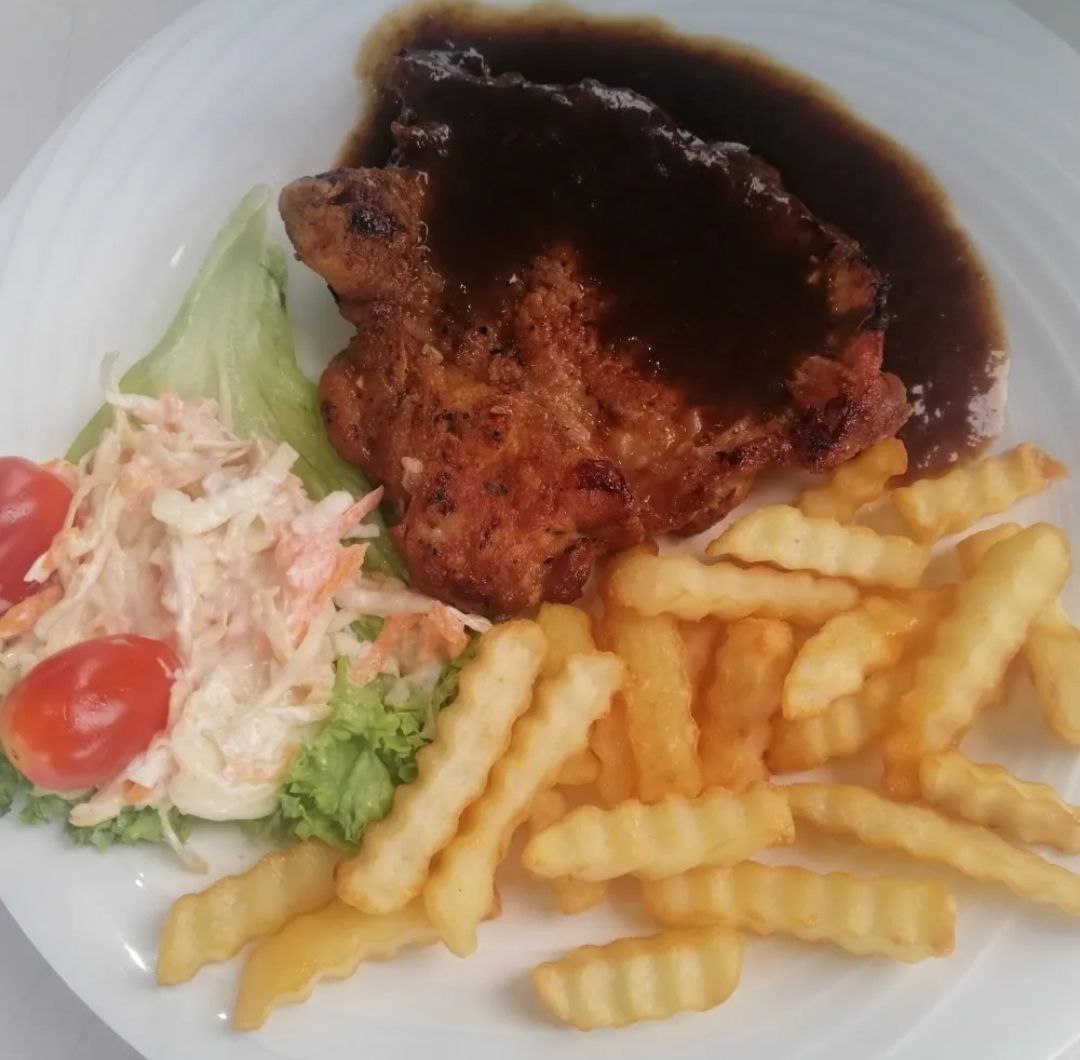 Grilled chicken with Black Pepper