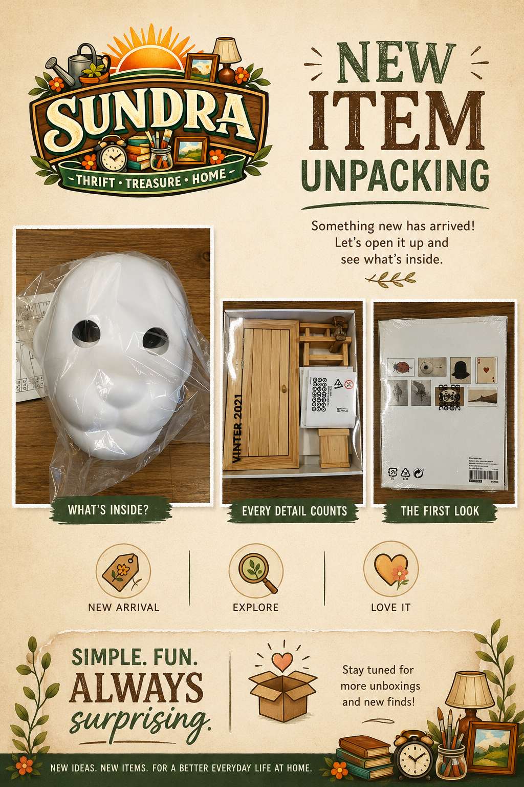 brand-new IKEA décor & stationery